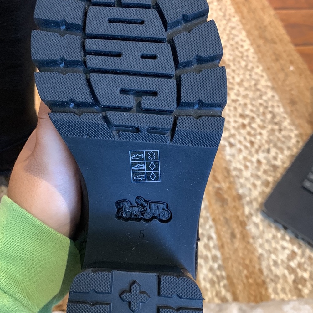 coach boots - Picture 6 of 6